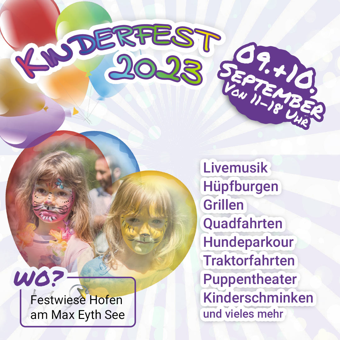 Kinderfest 2023 am Max-Eyth-See 